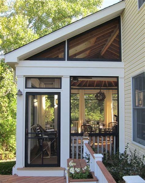 37 Wonderful Rustic Farmhouse Porch Decor Ideas - Homiku.com | Porch design, Screened porch ...