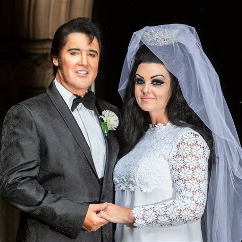 Priscilla Presley And Elvis Wedding