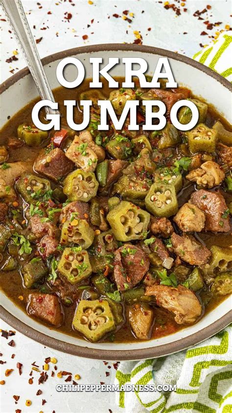 Okra Gumbo Recipe | Gumbo recipe okra, Okra recipes, Gumbo recipe easy