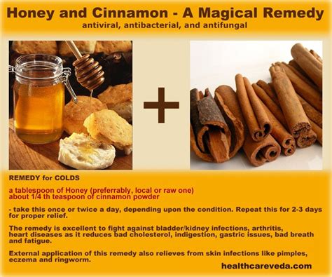 Honey & Cinnamon Benefits | Cinnamon benefits, Honey and cinnamon, Organic recipes