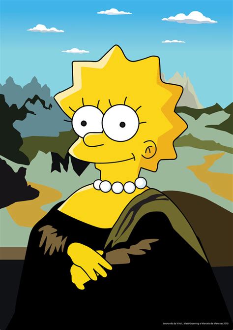 Mona-Lisa Simpson by MarceloDZN on DeviantArt