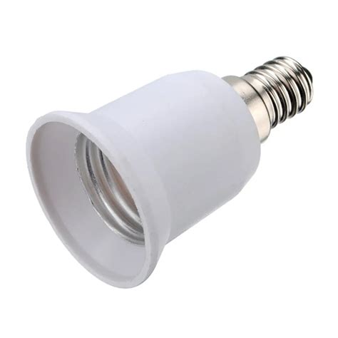 6 pieces E14 to E27 LED Bulb Socket Adapter Bulb Socket-in Lamp Holder Converters from Lights ...