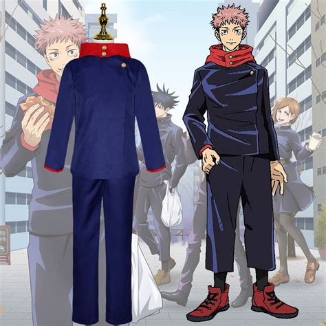 Gvavaya Cosplay Jujutsu Kaisen Yuji Itadori Cosplay Costume Jujutsu Sc