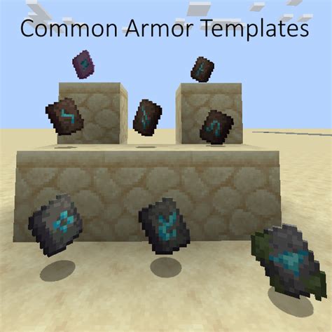 Common Smithing Templates - Gallery