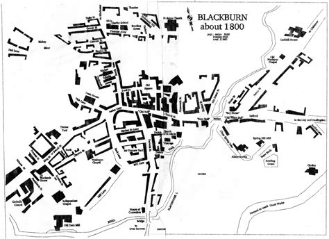 Blackburn Map About 1800 | | Blackburn Fire History