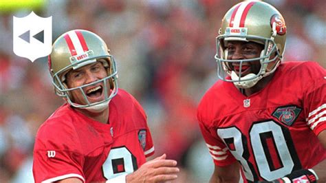 Every 50+ yard touchdown from 49ers QB Steve Young to WR Jerry Rice ...