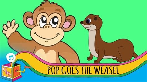 Pop Goes The Weasel | Animated Karaoke - YouTube