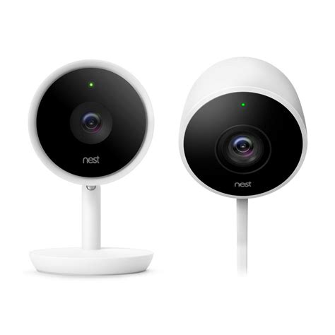 Google Nest Cam IQ Indoor Security Camera and Nest Cam Outdoor Security Camera VBQ2SQ2018 ...