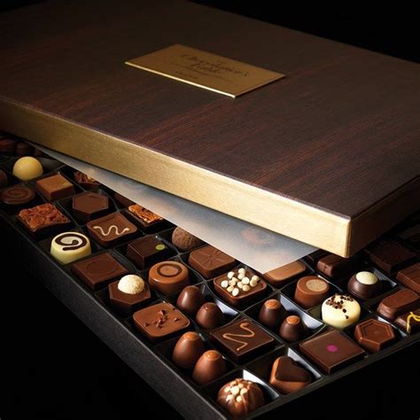 Large Chocolatier's Table Luxury Chocolate Box | Luxury chocolate ...