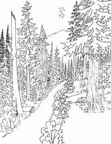 Lac Printable Naturaleza Habitats Coloriages Colorier Sketch Coloring Page sketch template