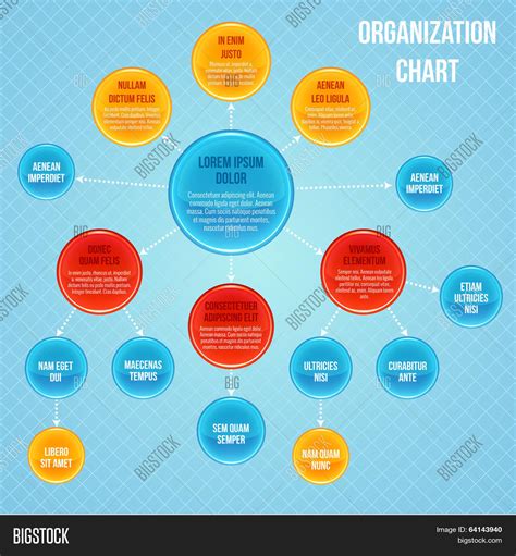 Organizational Chart Vector & Photo (Free Trial) | Bigstock