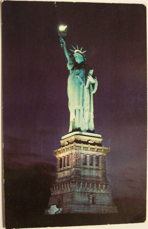 Vintage Postcard - Statue of Liberty | Dave | Flickr