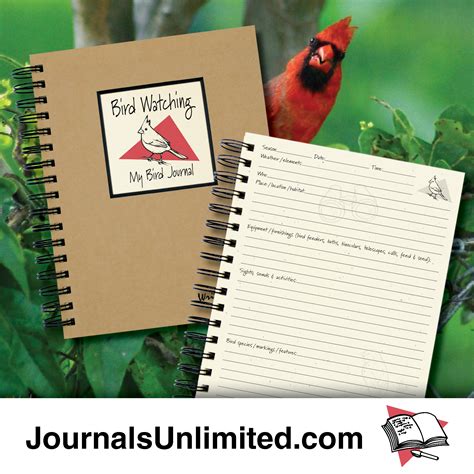 Bird Watching – My Bird Journal | Journals Unlimited, Inc