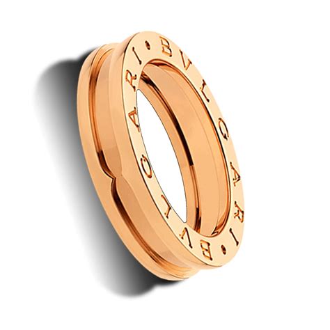 Bulgari Jewelry B.Zero1 18K Rose Gold 1 Band Ring AN852422