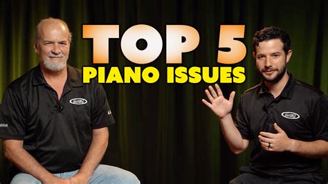 Top 5 Piano Issues – Alamo Piano Galleries