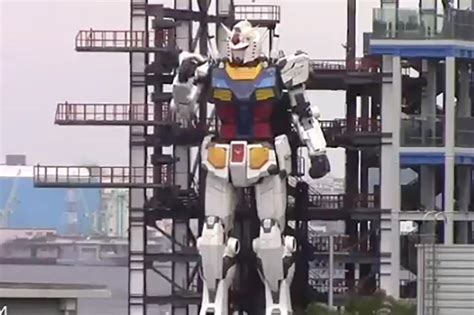 Japanese factory unveils real-life giant 'Gundam' anime robot