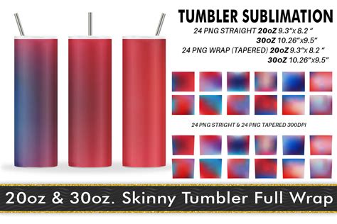 Tumbler Sublimation Ombre Color Graphic by Artnoy · Creative Fabrica