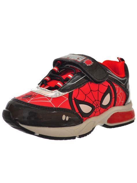 Spider-Man - Marvel Spider-Man Boys' Light-Up Sneakers (Sizes 7 - 12 ...