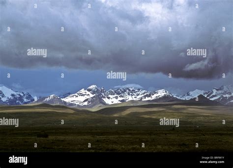 The Altiplano and Cordillera Oriental, Bolivia Stock Photo, Royalty ...