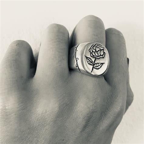 CUSTOM HAND ENGRAVED INITIAL RING — STASH JEWELLERY