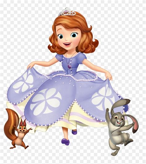 Sofia And Her Animal Friends By Joshuaorro - Sofia The First Invitations - Free Transparent PNG ...