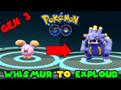 Whismur Evolution Chart