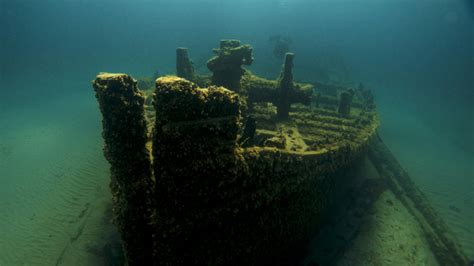 Within Thunder Bay National Marine Sanctuary lie the remains of nearly ...