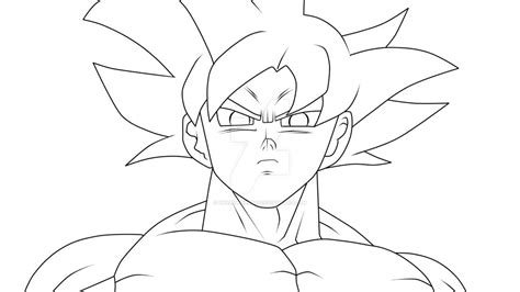 Goku UI by Hkartworks99 on DeviantArt