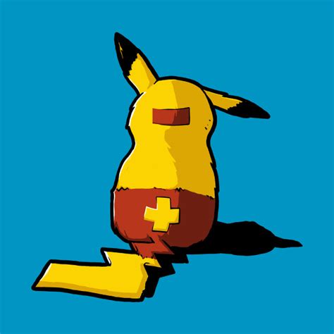 Pikachu battery - Pikachu - T-Shirt | TeePublic