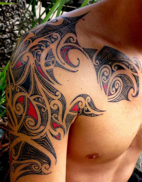 Tribal Shoulder Tattoos