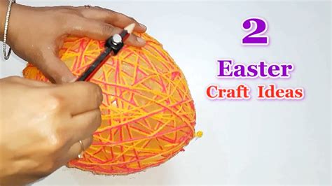 2 Easy Easter decoration idea made with simple materials | DIY ...