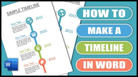 Vertical Timeline Design Ideas