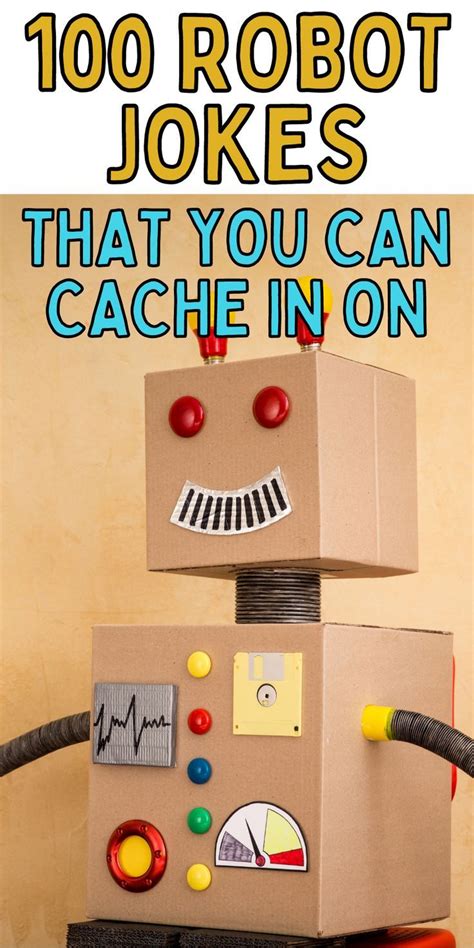 100 Robot Jokes That You Can Cache In On | Jokes for kids, Funny jokes ...