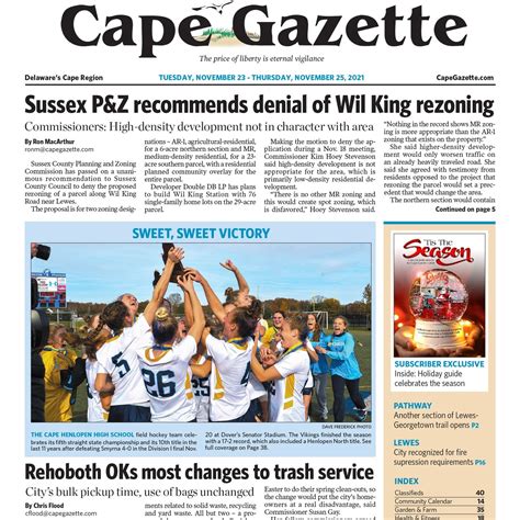 Founders sell Cape Gazette to co-publisher - Delaware Business Times