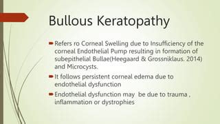 Bullous Keratopathy 1.pptx