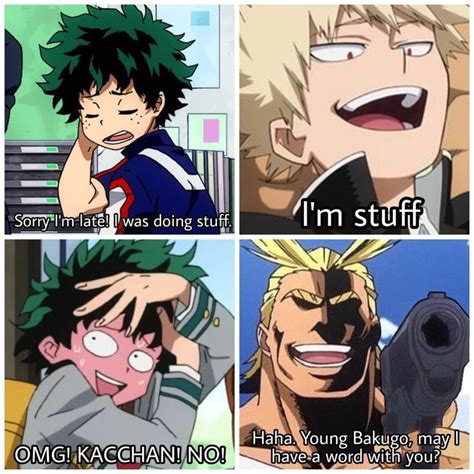 ☼𝐁𝐀𝐊𝐔𝐃𝐄𝐊𝐔☼ (𝐺𝑎𝑙𝑙𝑒𝑟𝑦) - bakudeku threads | Fotos de anime engraçada ...