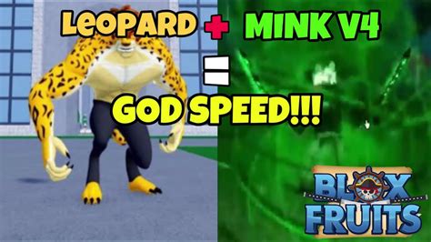 This is how fast Leopard + Mink Race V4 is! | Blox Fruit - YouTube