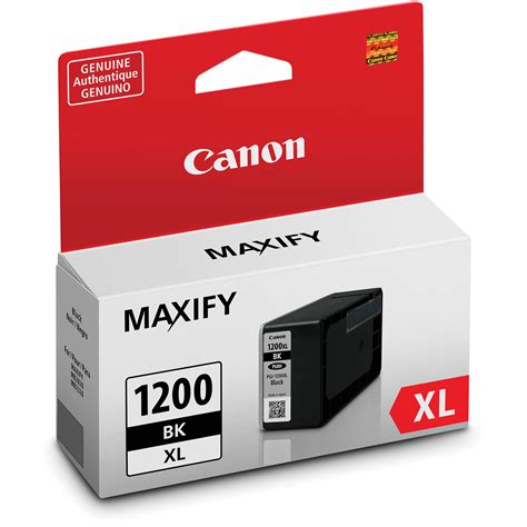 Canon PGI-1200XL Black Ink Cartridge 9183B001 B&H Photo Video