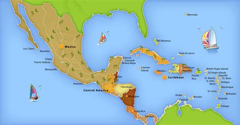 Map Mexico Caribbean – Get Map Update