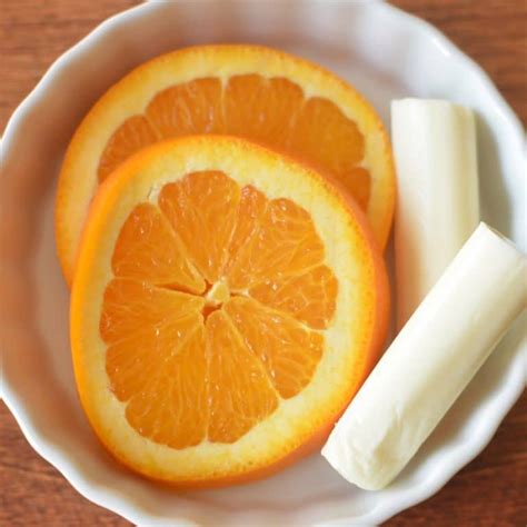 Fresh Orange Slices and String Cheese - Super Healthy Kids