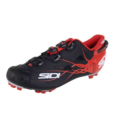 Sidi Tiger MTB Shoe Matt Black/Red 45 - Walmart.com - Walmart.com