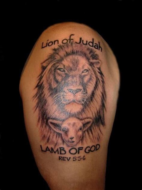 lion of judah lamb of god tattoo - oneluckygirlsblog