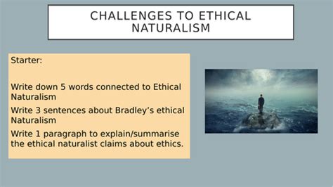 Challenges to Ethical Naturalism | Teaching Resources