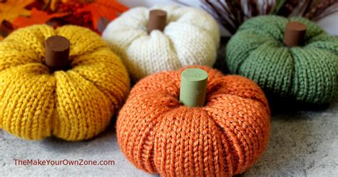 Free Knit Pumpkin Pattern - The Make Your Own Zone