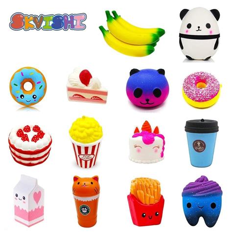 Kawaii Food Squishies Stress Relief Squeeze Toy | DDLG Playground