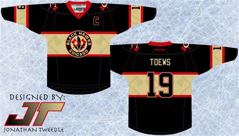 Tweedle's Jersey Blog: Rebrand Series: Chicago Blackhawks