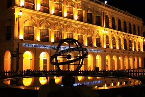 Senado Square Heritage Building, Macau, China Editorial Image - Image ...