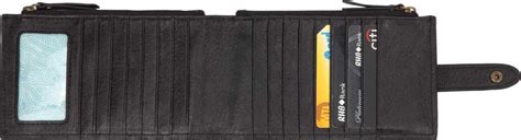 The Sak Silverlake Slim Leather Credit Card Wallet in Black - Lyst