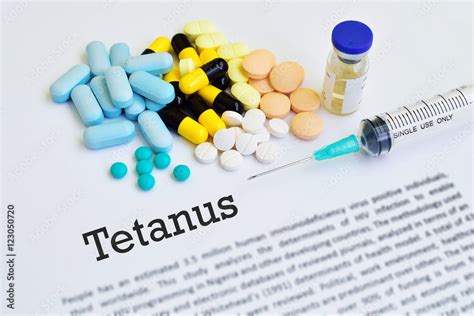 Foto Stock Tetanus treatment | Adobe Stock