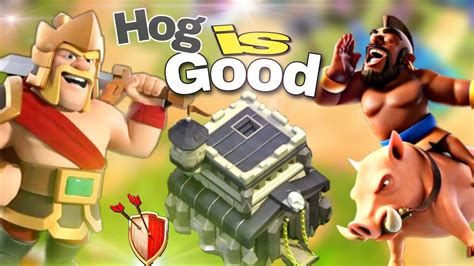 Queen charges Hog Th 9 Attack strategy powerful "Clash of clans"haw Hog ...